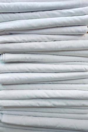 Drap blanc 100% coton à Dakar